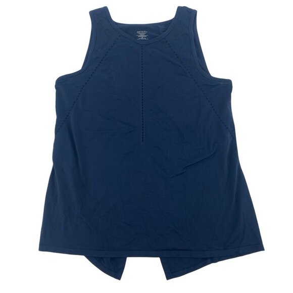 Athleta Foothill Seamless Tank in Navy Blue Size M - Picture 1 of 7